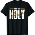 thumbnail image 1 of Powered By The Holy Spirit | God Jesus Religion | Believer T-Shirt Black Small, 1 of 4