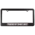 thumbnail image 1 of Powered By Zombie Juice License Plate Frame, 1 of 1