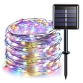 thumbnail image 1 of QiShi Powered Copper Wire Led String Lights, 33FT 100 LEDs Waterproof 8 Modes Decorative Fairy Lights for Outdoor Christmas Garden Patio Yard (Multicolor)-1Pack, 1 of 9