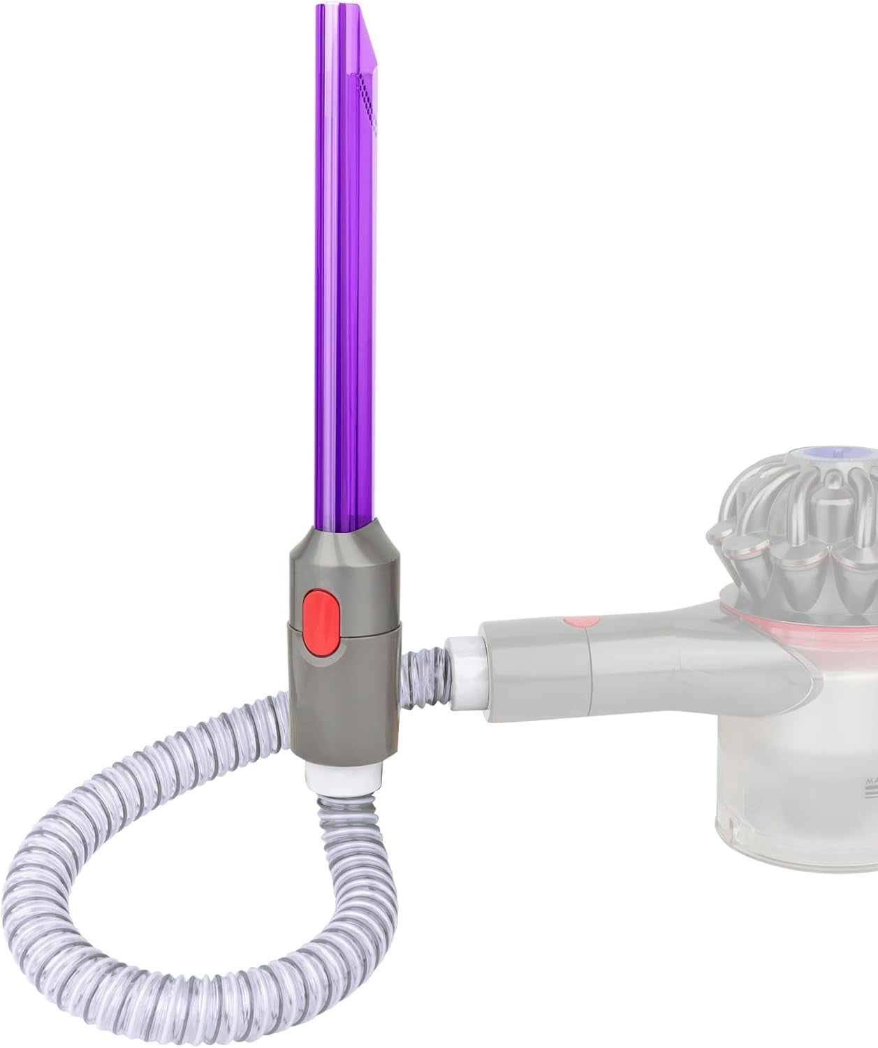 Powered Flexible Hose and Light Pipe Crevice Tool for Dy*son Gen5 V15 V8 V7 V11 V10 Cordless Vacuum Cleaner,Illuminates the Dark Gap Corner,Brush Tools Attachments Ideal for Car Cleaning