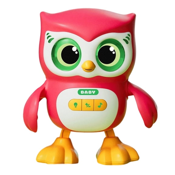 Powered Singing Dancing Owl Plastic Toy for Toddler Parent Child Interaction Learning and Entertainment