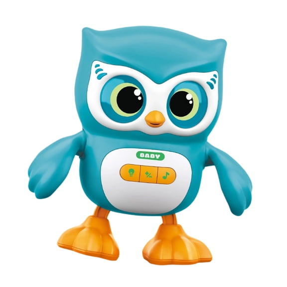 Powered Singing Dancing Owl Plastic Toy for Toddler Parent Child Interaction Learning and Entertainment