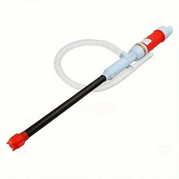 Powered Siphon Pump Electric Fuel Transfer Gas Oil Water Liquid 2.2 GPM