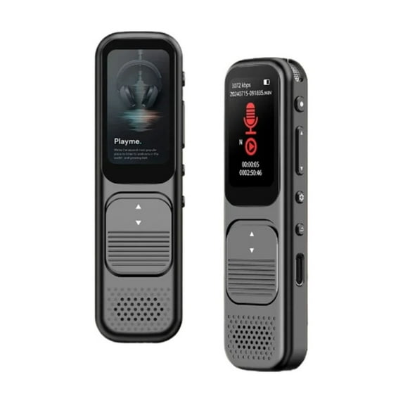 Powered Voice Recorder Mini Call Recorder with Speech-to-Text & Summarize 100Language
