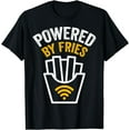 thumbnail image 1 of Powered by Fries Shirt - Powered By French Fries T-Shirt, 1 of 3