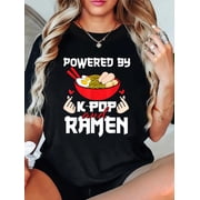 Powered by K-Pop and Ramen - Korean Music Korea T-Shirt