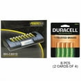 thumbnail image 1 of Powerex MH-C801D 8-Cell Charger & 8 AA Duracell Rechargeable (DX1500) Batteries (2500 mAh), 1 of 1