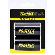 Maha Powerex Precharged 1.2V 10000mAh Low Self-Discharge Rechargeable D NiMH Battery, 2-Pack