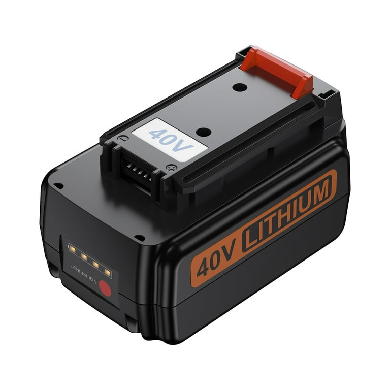 40V MAX Lithium Ion Battery Replace for Black and Decker 40 Volt