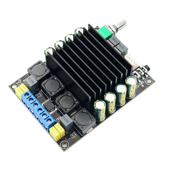 Powerful 100W Dual Channel Amplifier Board for Speakers, TDA7498 Chip, DC 12-36V Supply for DIY Audio Projects