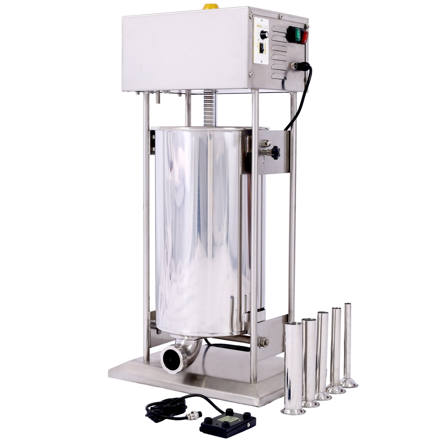 Powerful 110V Electric Stainless Steel Sausage Maker with 25L Capacity