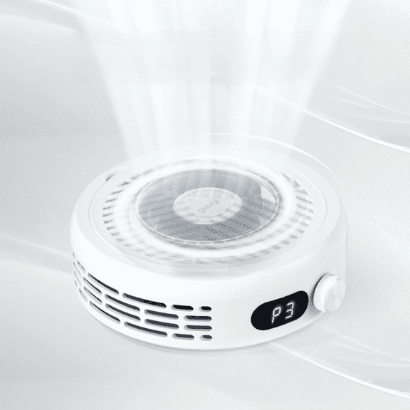 Nail Dust Collector: Powerful 120W Low Noise Vacuum for Manicure & Pedicure - Salon Nail Dust Collector with 3 Speed Settings - Compact Kit Includes Filters