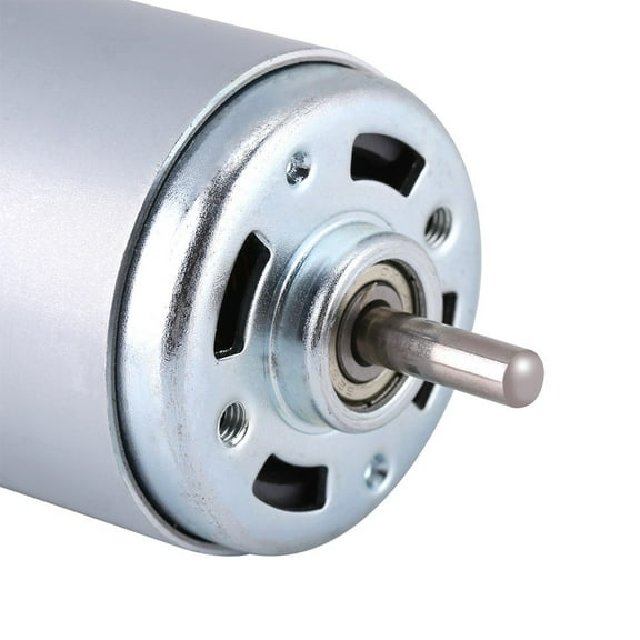 Powerful 12V 100W DC Motor, 12000 RPM, Durable Metal Build, Ideal For Pumps, Juice Machines  Cleaning Tools