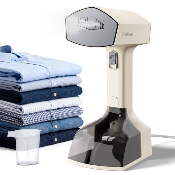 Powerful 2000W Garment Steamer with 350ml Tank, 15-20s Heat Up, 3 Heat Settings, Steam & Dry Modes, for Clothes, Curtains, Bedding, Quick Wrinkle Remover