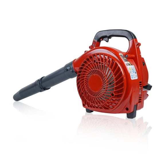 Powerful 28cc Gas Leaf Blower - 490 CFM/280 MPH Handheld - Lightweight 2-Stroke Engine with Ergonomic Grip - Ideal for Lawn, Yard, Driveway, Patio, and Snow Clearing