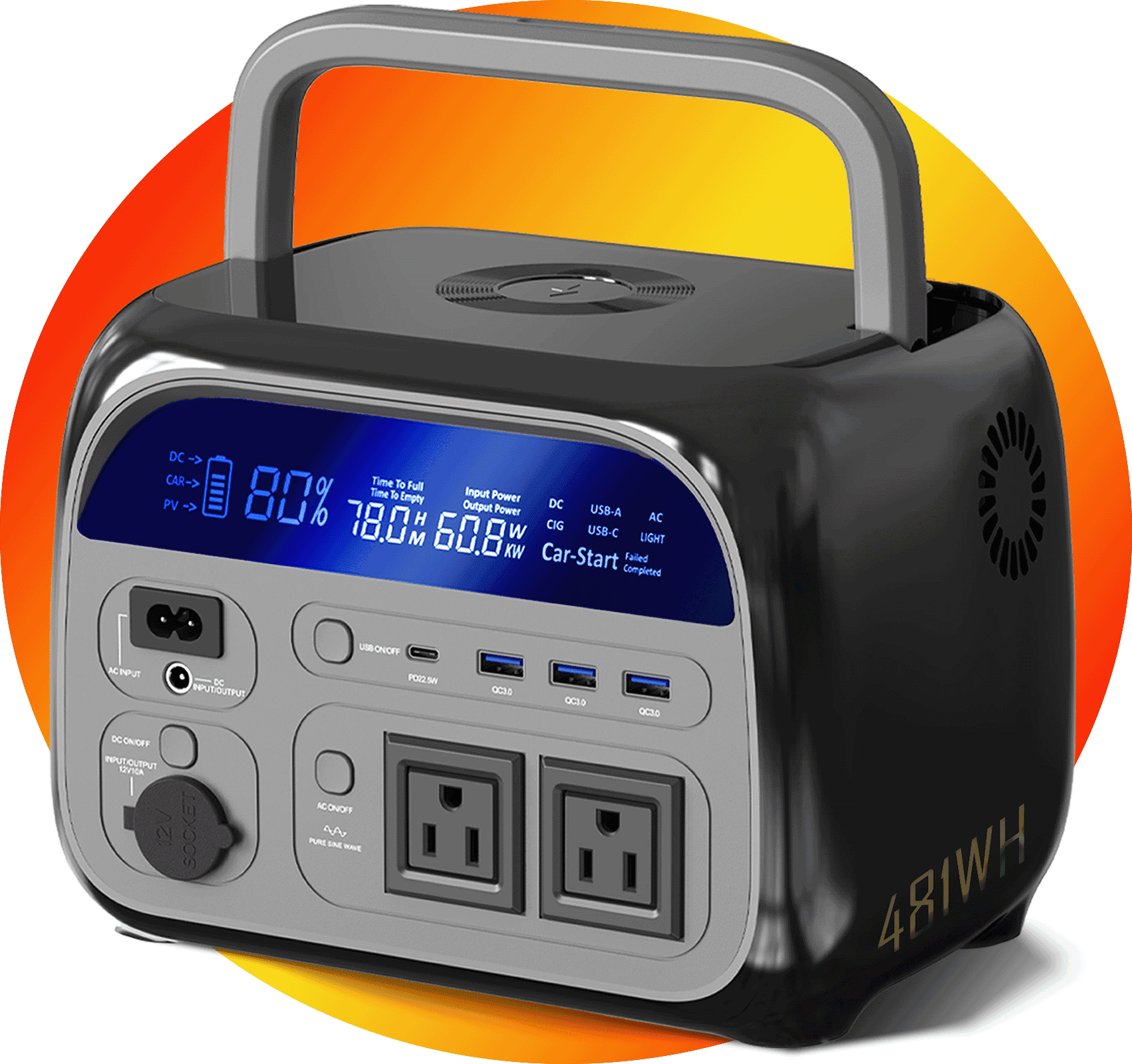 Anker Portable PowerHouse 521 AC Battery Supply Charger