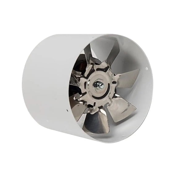 Powerful 4inch Quiet Ducting Fan Inline Duct Fan Exhaust Blower Air Cooling Bathroom Kitchen Ventilation Metal Fan ,Easy to Install