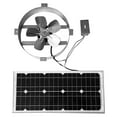 Powerful 50Watt Solar Roof, Attic,Gable Ventilation Exhaust Fan it