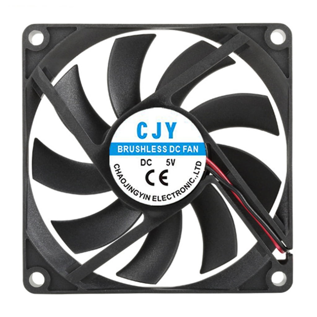 Powerful 80mm Computer Cooling Fan For Gaming PC Servers Heat ...