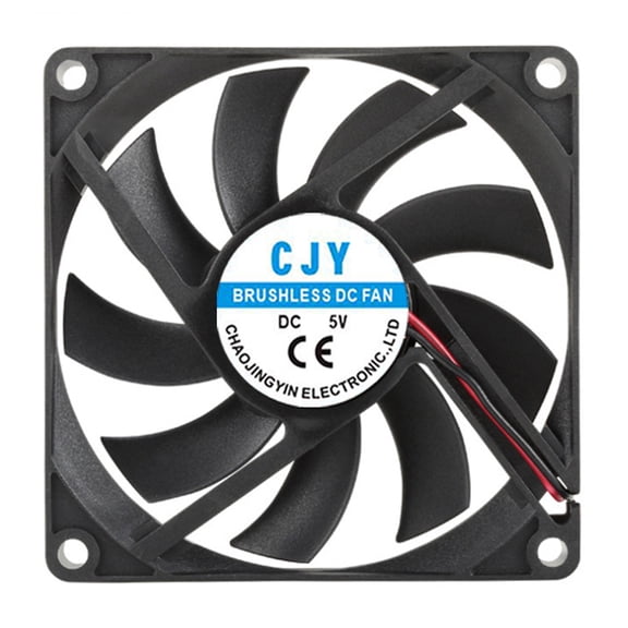 Powerful 80mm Computer Cooling Fan For Gaming Servers Heat Dissipation Computer Router CPU Cabinet Accessories