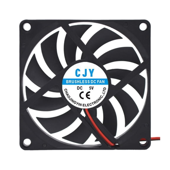 Powerful 80mm Computer Cooling Fan For Gaming Servers Heat Dissipation Computer Router CPU Cabinet Accessories