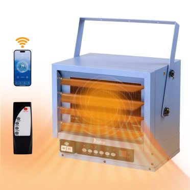 Zimtown 5000W Electric Garage Heater with Remote & APP Control, Digital