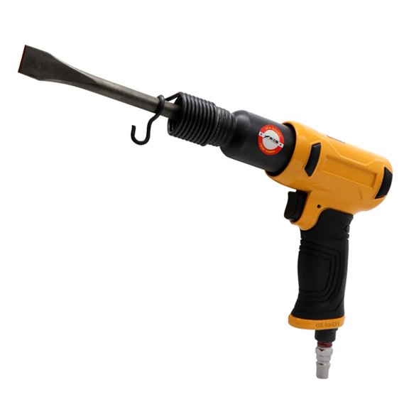 Powerful Air Hammer Professional Handheld Pistol Gas Shovels 190W Small Rust Remover Pneumatic Tools With 4 Chisels Set