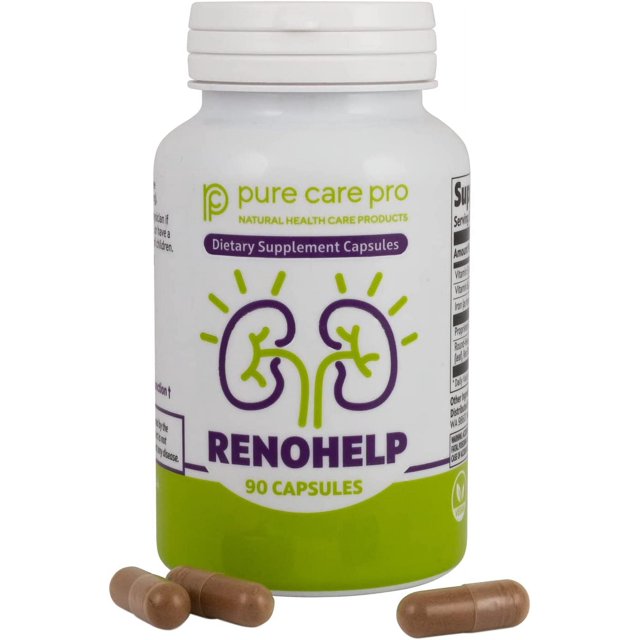 Powerful AllNatural Kidney Support Supplement for Healthy Kidney