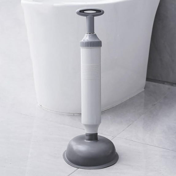 Powerful Bathroom Unclogging Tool for Clogged Toilets - Heavy Duty Bladder Plunger with Easy Grip Handle - Toilet Cleaning Solution - Universal Fit for Standard Toilets