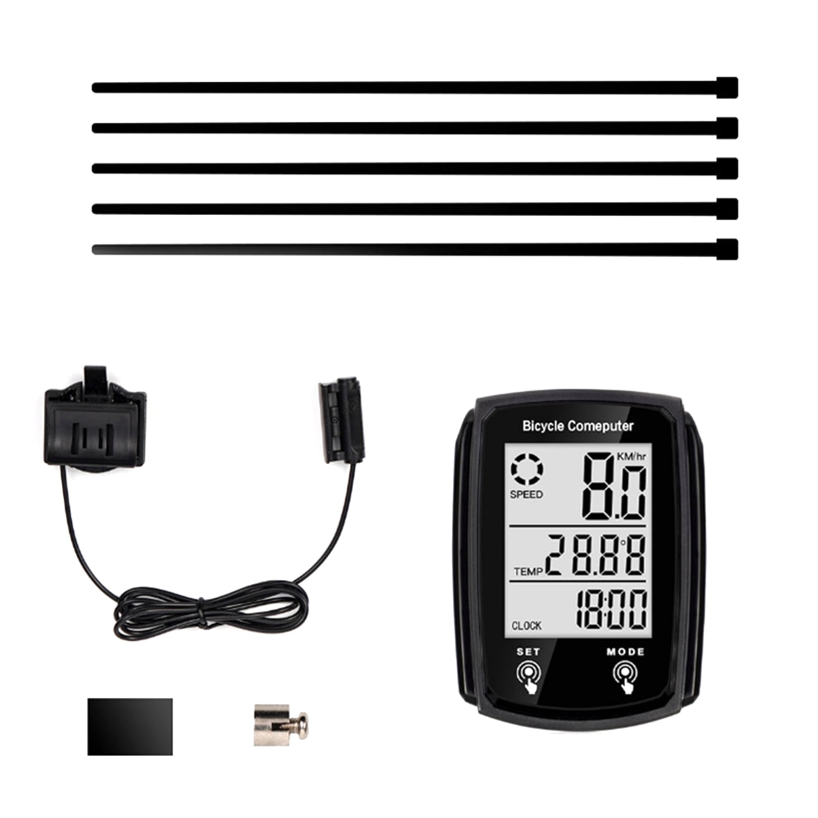 Powerful Bicycle Speedometer for Speed, Distance, and Calorie Tracking ...