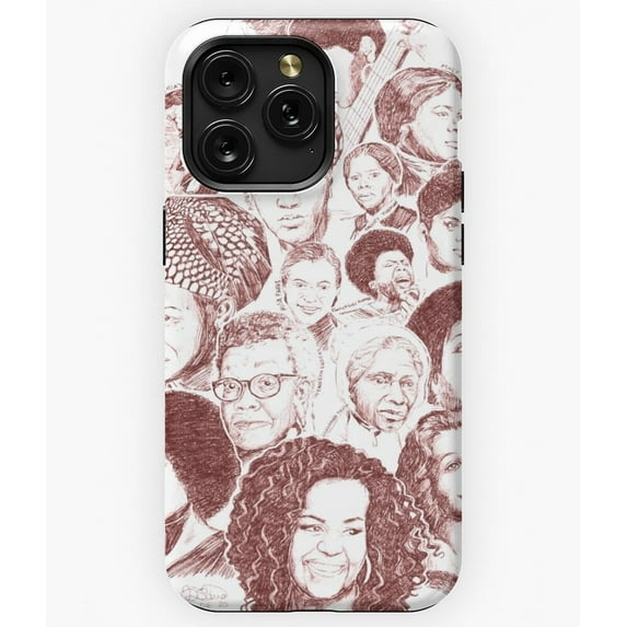 Powerful Black Women History M1623 Phone Case for iPhone 17 16 15 14 13 12 11 Pro Max