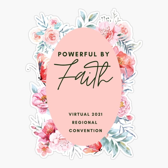 Powerful By Faith Virtual Sticker