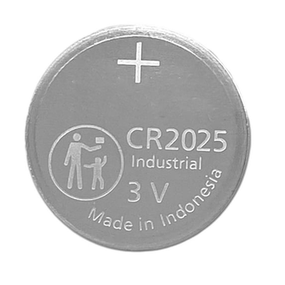Powerful CR2025 Button Cell Batteries Suitable for Car Remote Control Devices Calculator Computer Motherboard Pack of 10