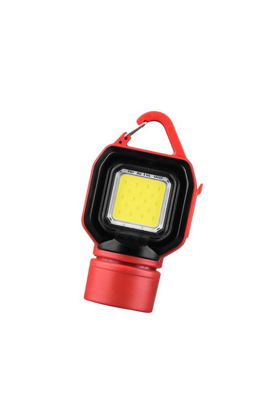 Powerful Camping Flashlights with Keychain LED Flashlight Plastic Texture