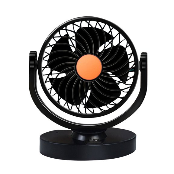 Powerful Car Cooling Fan, High Wind Vehicle Air Circulator, Minivan Auto Interior Radiator, Portable Automotive Ventilation System, Summer Travel Accessory