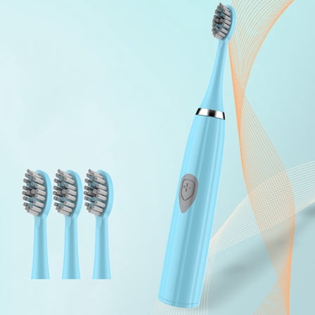 Powerful Cleaning Toothbrush Set - Advanced Dental Hygiene Tools for Comprehensive Oral Care - Blue