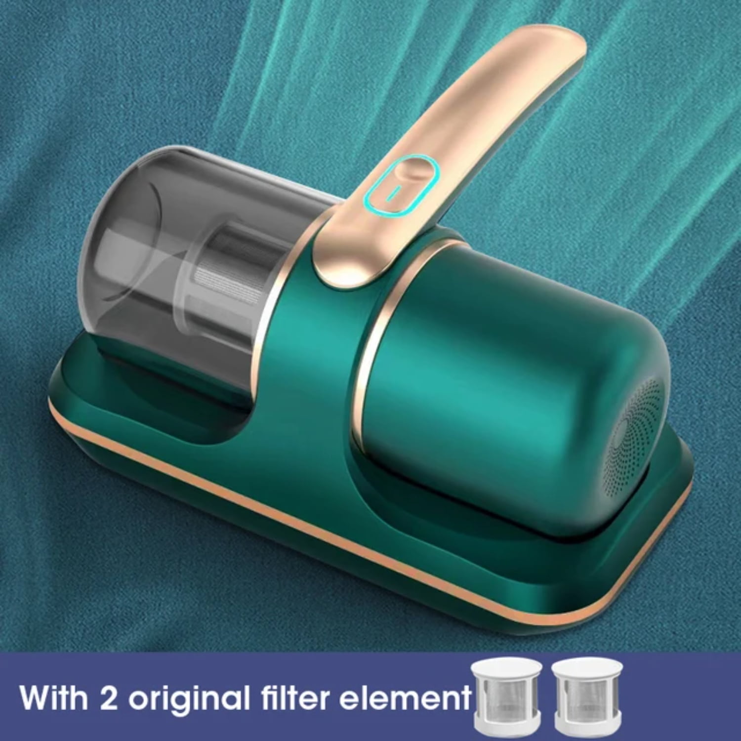 Powerful Cordless UV Handheld Vacuum Cleaner Efficient Mite Remover with 12KPa Suction