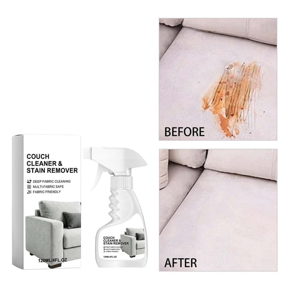 Powerful Couch Cleaner for Fabric Stains, Efficient Multi-fabric Safe Deep Cleaner for Sofas, Convenient Upholstery Stain Remover for Carpets