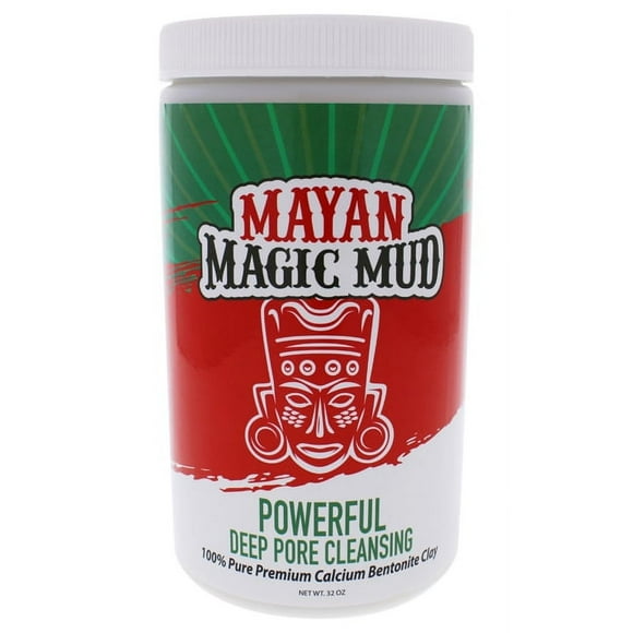 Mayan Magic Mud Mask, Bentonite Clay Mask, Beauty Face Mask, 32 oz