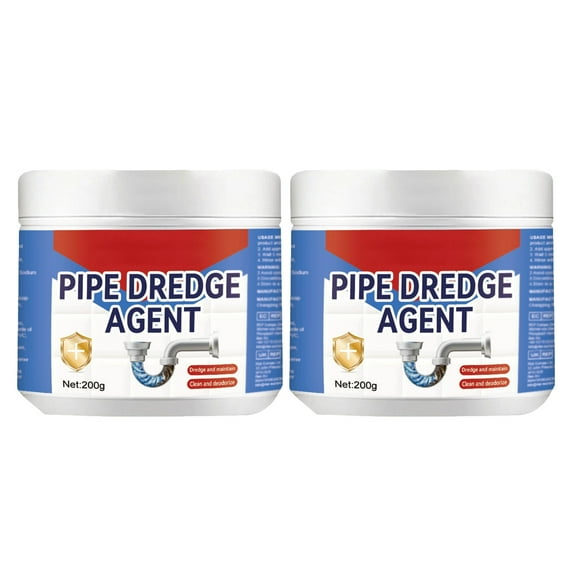 Powerful Drain Unblocker Powder | Fast-Acting Enzyme & Caustic Formula for Pipe Cleaning, Odor Neutralization, and Stain Removal | Safe for All Plumbing Systems