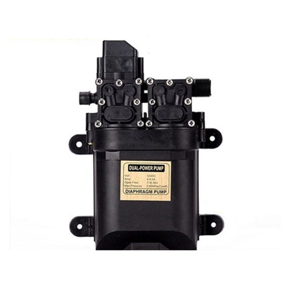 Powerful Dual Water Pump DC 12V 120W High Pressure Self-priming Diaphragm With Lawn Automatic Switch - Practical & Durable