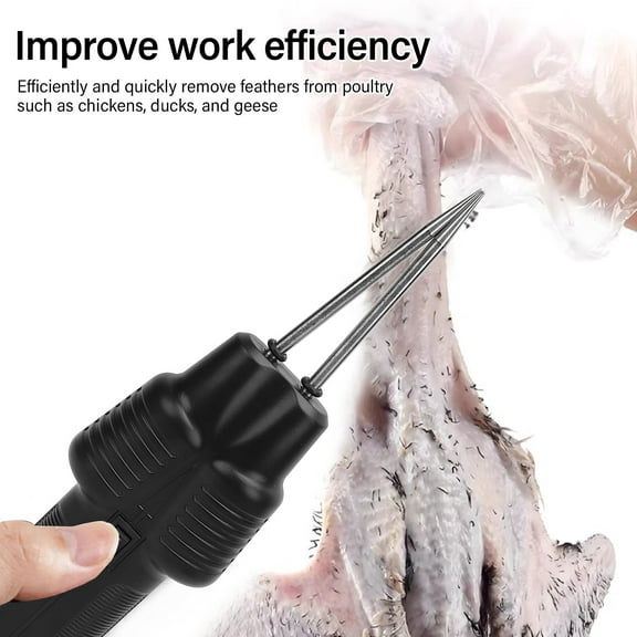 Powerful Electric Poultry Defeathering Machine, Goose, Duck Chicken Plucker