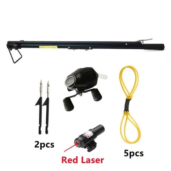 Powerful Fish Slingshot High Precision Professional Fishing Catapult Laser with Darts Outdoor Shooting Fishing Games