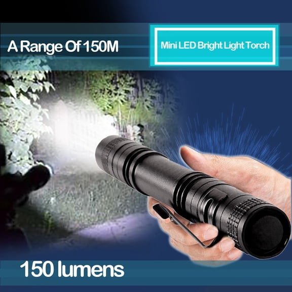 Powerful Flashlight, Waterproof, Strong Light Long-Range Handheld Flashlight, Zoomable Torch for Hiking Hunting Camping