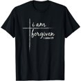 thumbnail image 1 of Powerful Forgiven Cross I Am Forgiven TShirt Christian Tee, 1 of 2