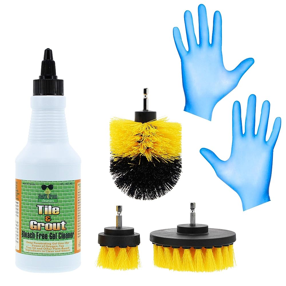 Powerful Grout Cleaning GelNatural, BleachFree, NonToxic