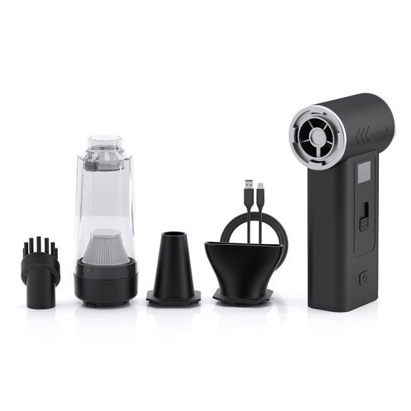 Powerful Handheld Car Vacuum Cleaners Fan Blower Car Keyboard Cleaners Easy Carry for Pet Hair Dust in Vehicles Homes