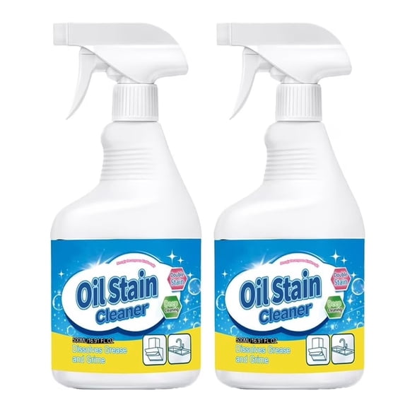 Powerful Heavy-Duty Kitchen Degreaser Spray – Multipurpose Grease Cleaner for Pots, Pans, Countertops & Appliances, Heavy Oil Stain Remover (RL 2 PCS)