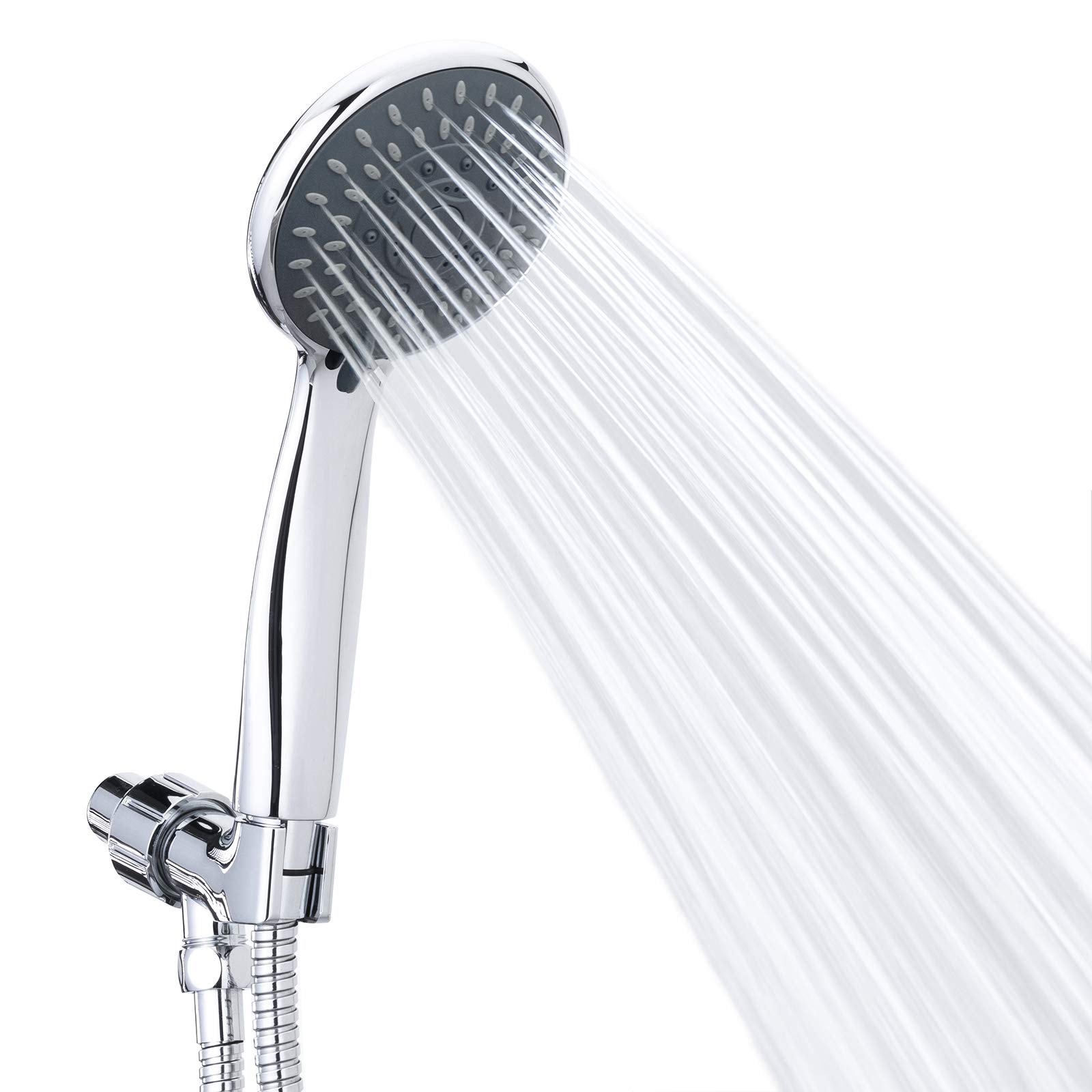 Powerful High Pressure Handheld Shower Head with 5 Settings Perfect
