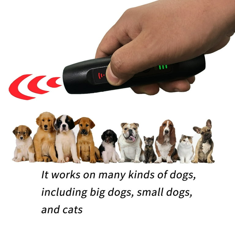Powerful and Highly Effective Ultrasonic Remote Control Dog Repeller Trainer Stop Barking Correct Canine Behavior with LED Deterrent and Flashlight Advanced Pet Training Tool for Beh Walmart